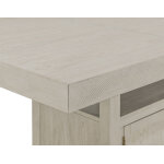 Garland 60-80″ Counter Table With 20″ Leaf, Greige Finish - Image 20