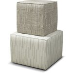 Hutton Small Cocktail Ottoman - Image 3