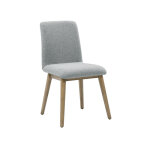 Vida Upholstered Side Chair, Gray - Image 5