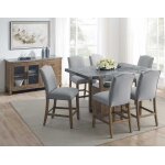 Grayson Gray Marble Top Server - Image 7