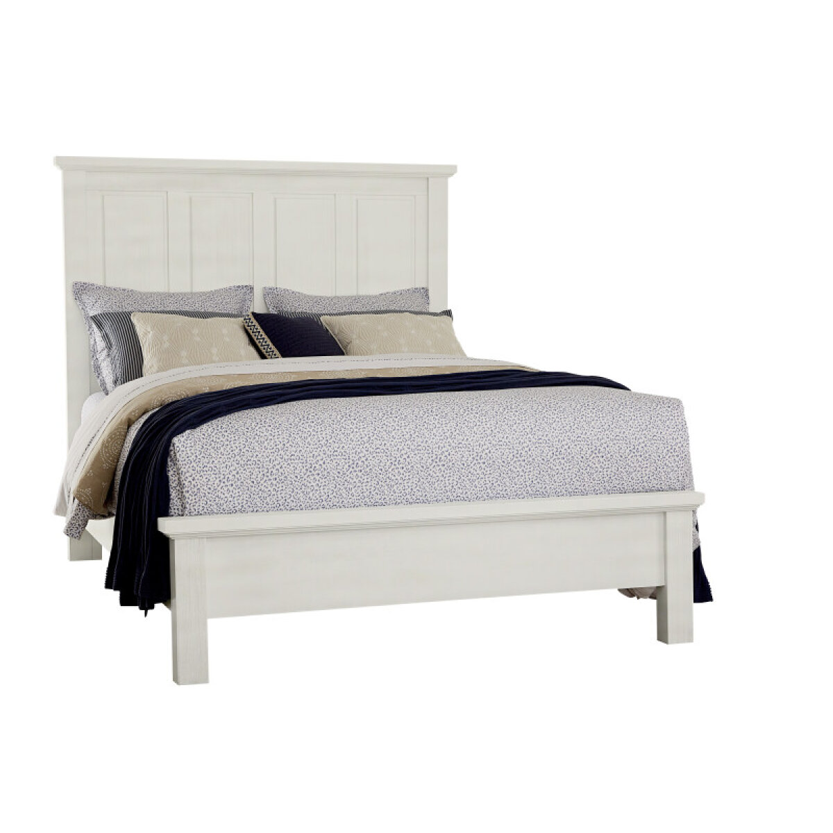5a0b9ca97a082a319f676ca81671a60f Maple Road Two-tone King Mansion Bed - Image 1