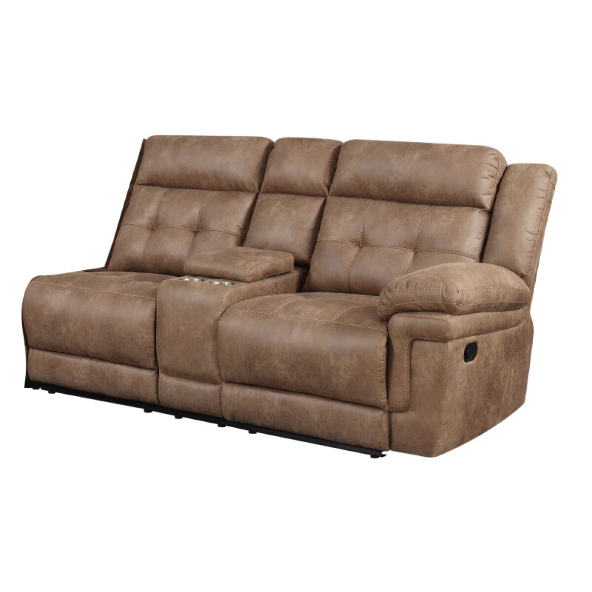 5ad1541d72fc757f21566472fbc81f70 Anastasia Right Arm Loveseat W/console&1 Recliner - Image 1