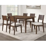 Canton 5-piece 72″ Side Chair Dining Set - Image 4