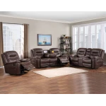 Stetson Manual Reclining Console Loveseat - Image 5
