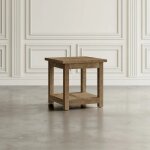 Reclamation Salvaged Wood End Table - Image 6