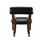 Tournament Game Table And Chairs, 6-piece, Black(table & 4 Side Chairs) - Image 13