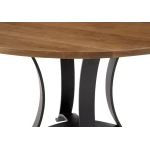 Crafted Cherry Dining By Ben & Erin Napier 48 Inch Round Table W/ Metal Base - 151-048-200 - Image 8