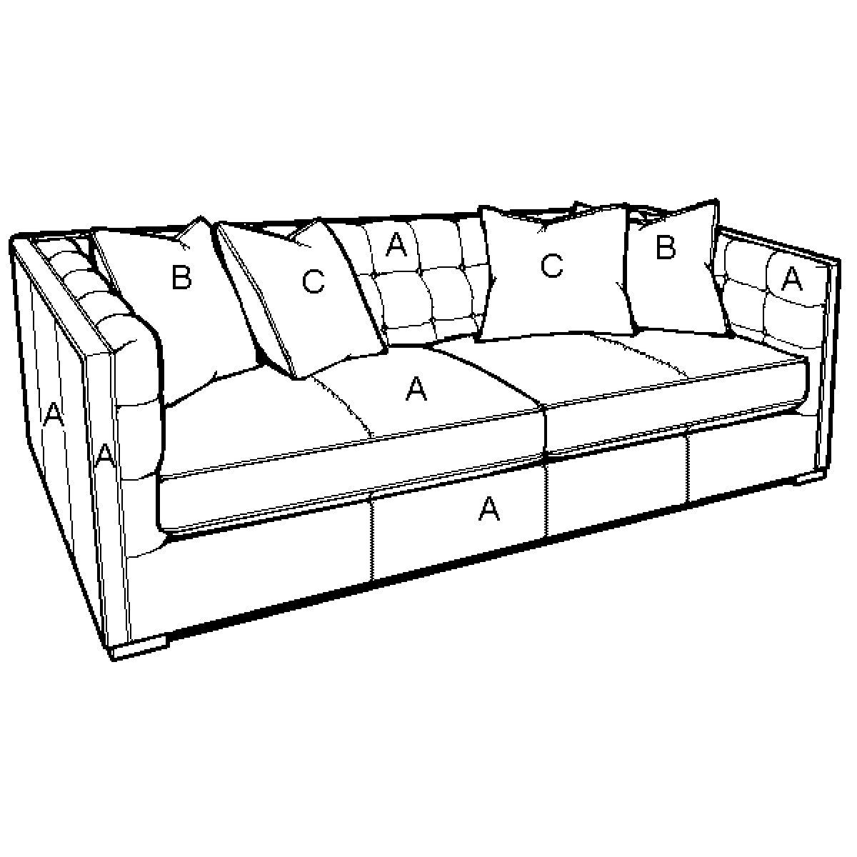 605415123fa53279b28554a59c054097 7393 Sofa - Image 1
