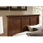 Bonanza Twin Mansion Storage Bed - Cherry Finish - Image 4