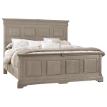 Heritage Queen Mansion Bed With Decorative Rails