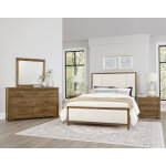 Crafted Cherry By Ben & Erin Napier King Upholstered Bed-white Fab - Image 4