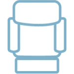 Social Club Power Headrest Chair & 1/2 Recliner - Image 3