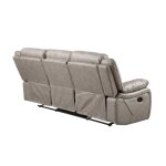Tyson Sofa, Manual Reclining, Drop-down Console And Power Strip, Glider - Image 12