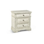 Highland Park Nightstand, Cathedral White
