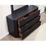 Henry Reeded Bedroom, Espresso Finish - Image 4