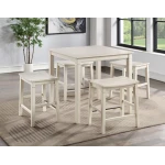 Westlake 5-pack Counter Set(counter Table & 4 Counter Stools)