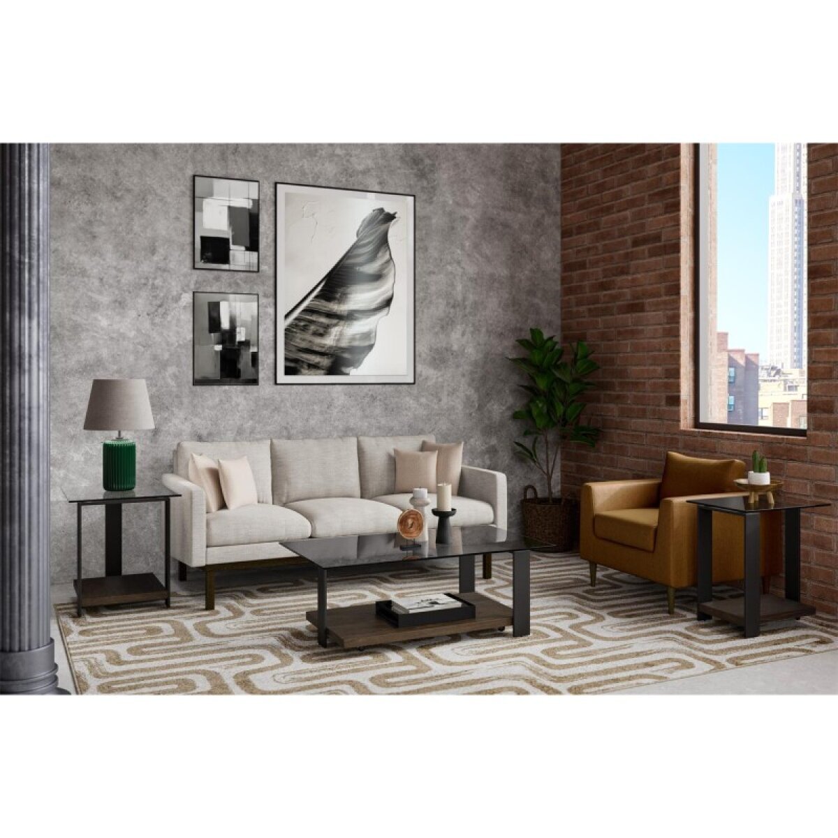 6754a5244ca5e65b502846993d015fa9 Cortland Chairside Table - Image 1