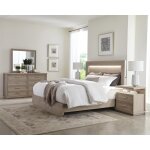 Cascade King Illuminated Panel Bed - Image 8