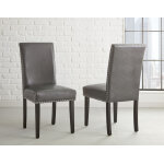 Verano Black Pu Side Chair - Image 5