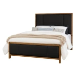 Crafted Cherry Bedroom By Ben & Erin Napier Upholstered Bed-black Fab in Full - 151-552-255-922