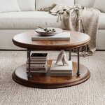 Larson Round Cocktail Table - Image 3