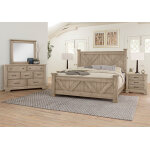 Cool Rustic X Bed with X footboard - Image 4