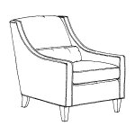 7606 Glenda Chair