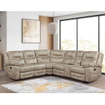 Shelton 3-piece Manual Reclining Sectional