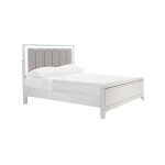 Cassie Queen Illuminating 4-piece Glam Queen Bedroom Set - Image 8