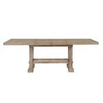 Napa 108-inch Counter Table With/2 18-inch Leaves, Sand - Image 5