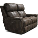 Double Reclining Loveseat With Nails