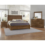 Cool Rustic Nightstand - 3 Drawers - Image 7