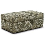 June Storage Ottoman With Nails