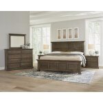 Carlisle King Window Pane Bed - Image 3