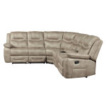 Shelton Manual Reclining Right-arm-facing Console Loveseat - Image 5