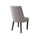 Xena Upholstered Side Chair, Gray - Image 4