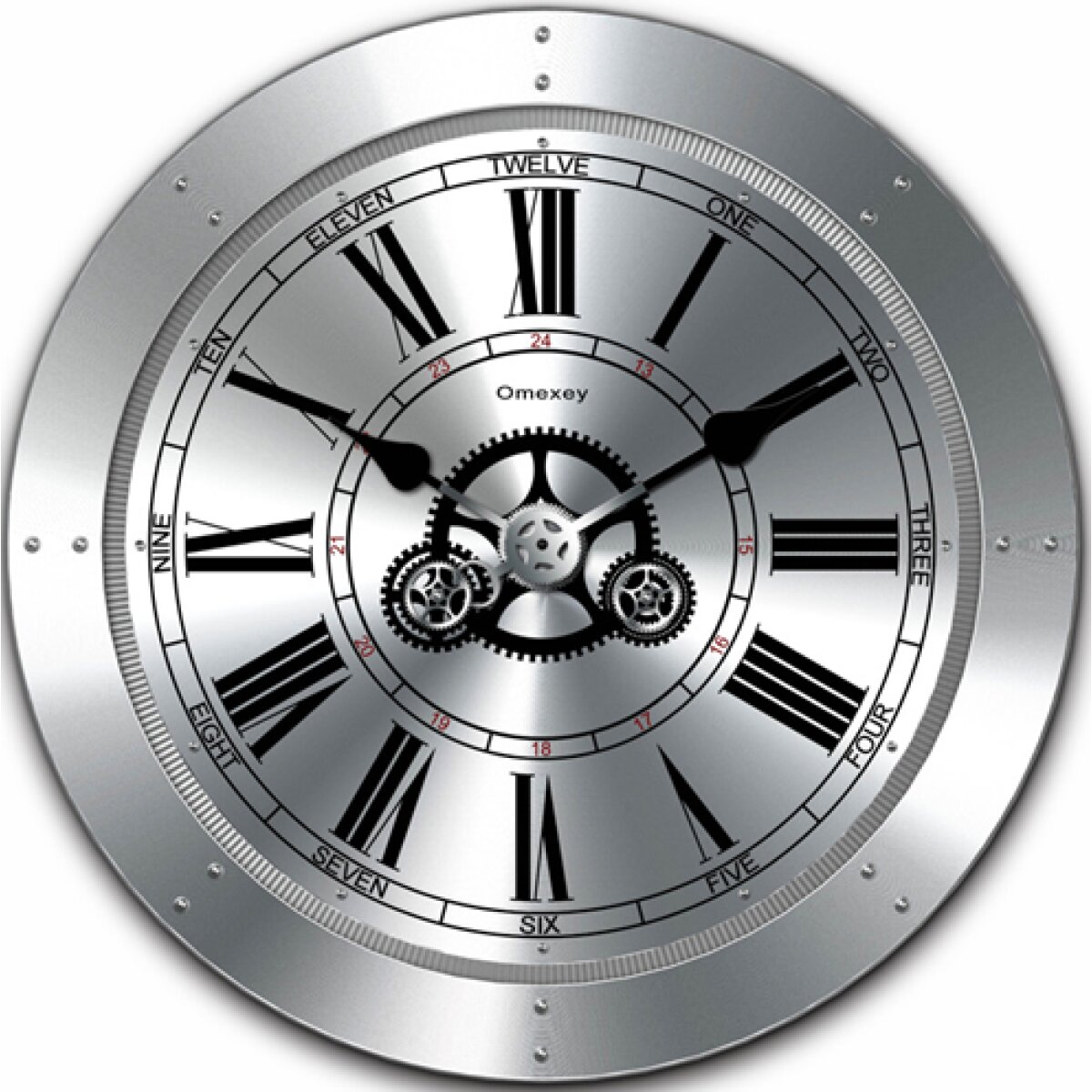 6e961635780457593d02e5ddd089f220 Tempo Wall Clock 30 inch - Image 1