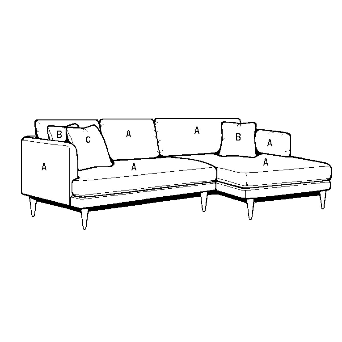 6ea95699c02ddd19d90cf9b4911129dd 2089-08 RHF Chaise - Image 1