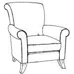 2470P Ottoman - Stationary chair program