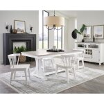 Trestle Dining Table - Image 5