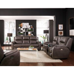 Marquis Power Headrest Console Loveseat with Hidden Cupholders - Image 4