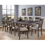 Napa 7-piece Dining Set(table, 2 Upholstered & 4 Side Chairs) - Image 4
