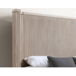 Henry Reeded Queen 4-piece Bedroom Set, Tan Finish - Image 31