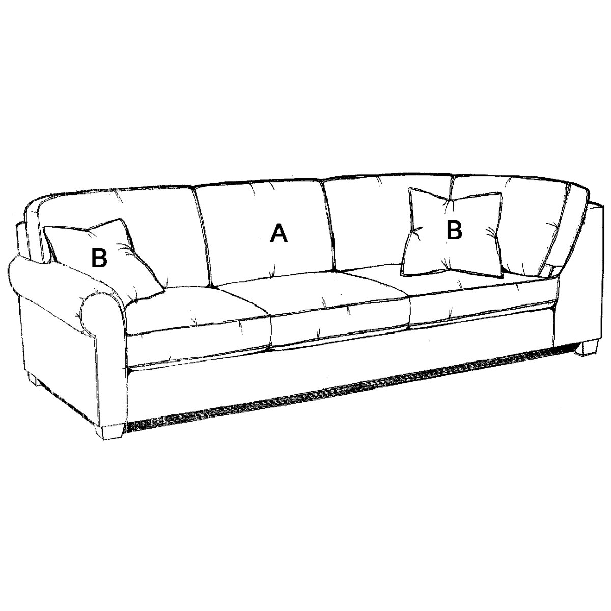 715cd618dc2da15f52bbe053f7a21867 2587 LHF Corner Sofa Sectional - Image 1