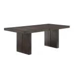 Evan 5-piece 78-96-inch Dining Set With 4 Eggshell Linen-look Side Chairs - Image 15