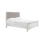 Cassie Illuminating King Bed, Shimmering Pearl Finish - Image 6