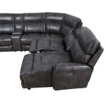 Provo 6-piece Dual-power Chaise Sectional - Image 12