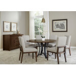Crafted Cherry Dining by Ben & Erin Napier UPH SIDE CHAIR OATMEAL FABRIC - Image 7