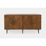 Colhane Parquet 4 Door Accent Cabinet