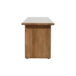 Burke Solid Wood Slab Bench - Image 5